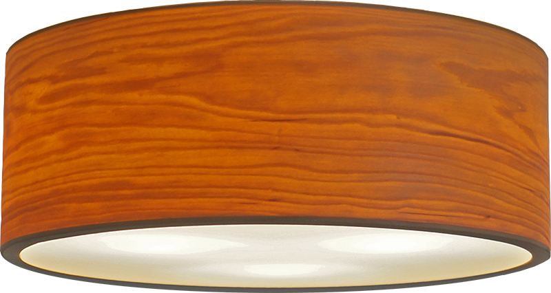 Drum - round ceiling lamp - passion4wood - woodlight